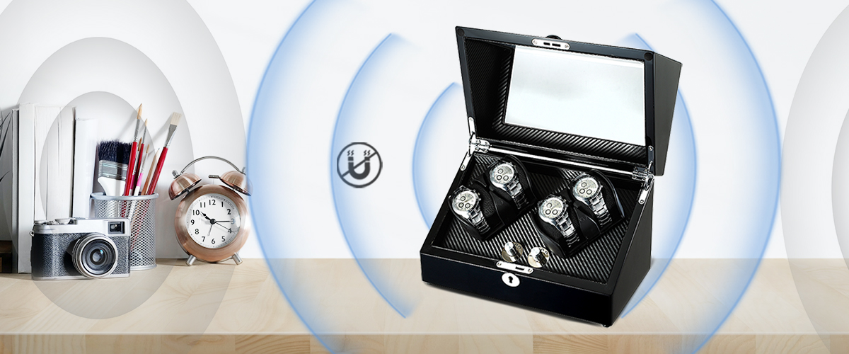 Anti-magnetization watch winder