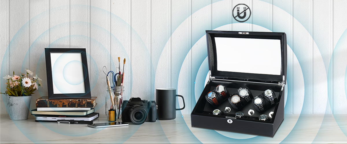 Anti-magnetization watch winder