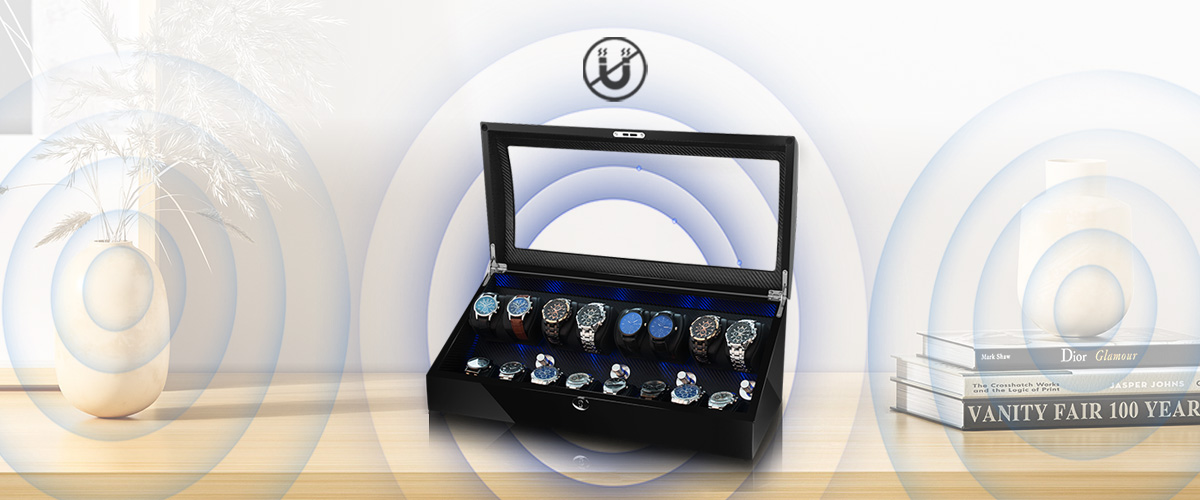 Anti-magnetization watch winder