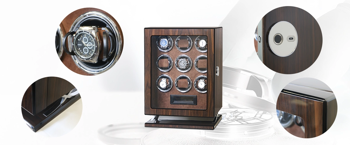 9 rotors watch winder