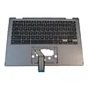 Palmrest with backlit keyboard assembly