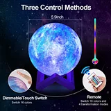 3d Moon Lamp
3d Printing Moon Night Light
Rechargeable Smart Led Touch Control Night Light