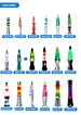 Modern Floor Lava Lamp RGB Color Changing LED Standing Light Giant Size Aluminum Base Living Room Bar Party Decor Hot Sell
Custom Lava Lamp 11.5 Inch LED Table Light Wax Motion Glass Bottle Silver Base Bedroom Decor Kids Adults Christmas Holiday Gift
Fact