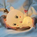 Bixin Cat Colorful Night Light
Children's Bedside Light Touch Sensor Control
Cat Night Light