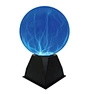 J&R 8 Inch Crystal Tesla Plasma Ball Interactive Nebula Night Light Wedding Back to School Gift