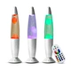 J&R 13 Inch Volcano Night Light LED Acryl 7 Color Contemporary Design Europlug Home Bedroom Gift Decor