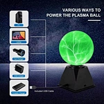 4 5 6 Inch USB Magic Light Voice Activated Lightning Globe Party Kids Toy Festival Decoration
8 10 Inch Large Plasma Ball Touch Sensitive Globe Lamp Educational Science Experiment Gift
3 5 Inch Crystal Tesla Plasma Ball Interactive Nebula Night Light Wedd