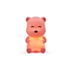 2025 Hot Sale Rechargeable Light-up Silicone Bear Night Light Eye Protection Bedside Gift
Rechargeable Cute Silicone Bear Night Light with 3 Levels of Brightness for Bedroom
Hot Sale Bear Shape Rechargeable Touch Lamp Silicone Night Light for Bedroom Deco