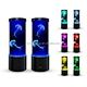 J&R Products Factory Price Night Light Moving Jelly Fish Aquarium Small Jellyfish Lamp Color Changing Lights for Kids Table Lamp