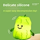 Cute Silicone Bitter Melon Night Light Rechargeable Touch Control Decompression Sleep Companion for Kids Bedroom Decor
New Silicone Bitter Gourd Pat Lamp Children's Night Light Rechargeable Tap Sensor LED Decor Gift for Kids
Cute Cartoon Bitter Melon Sili