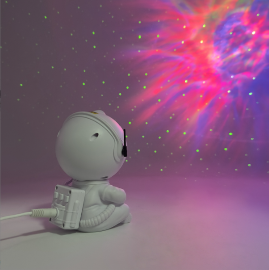 astronaut night light projector
