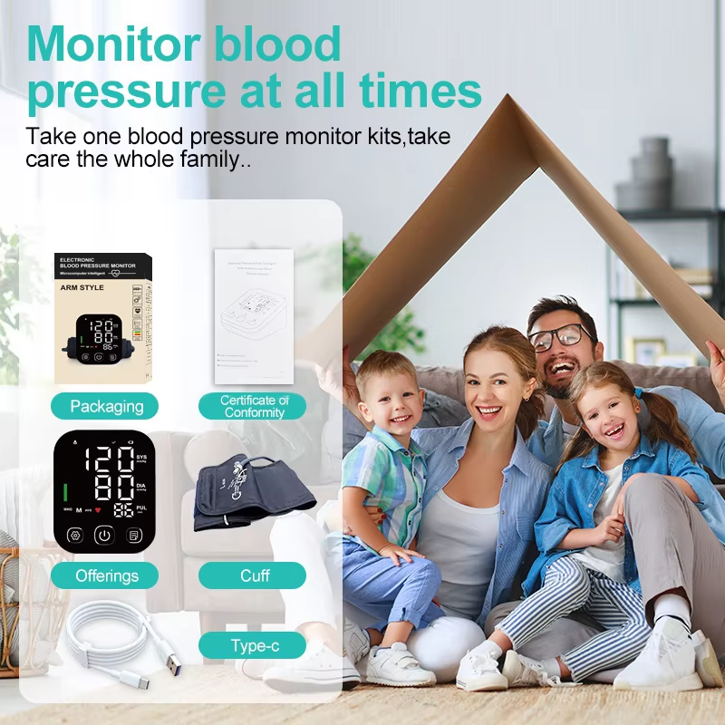 arm blood pressure monitor packing