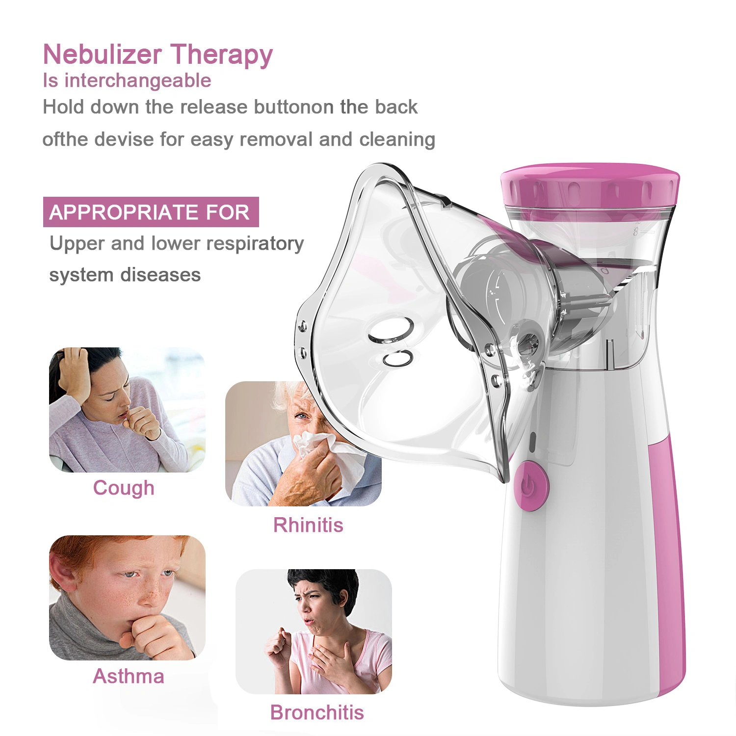 pink nebulizer