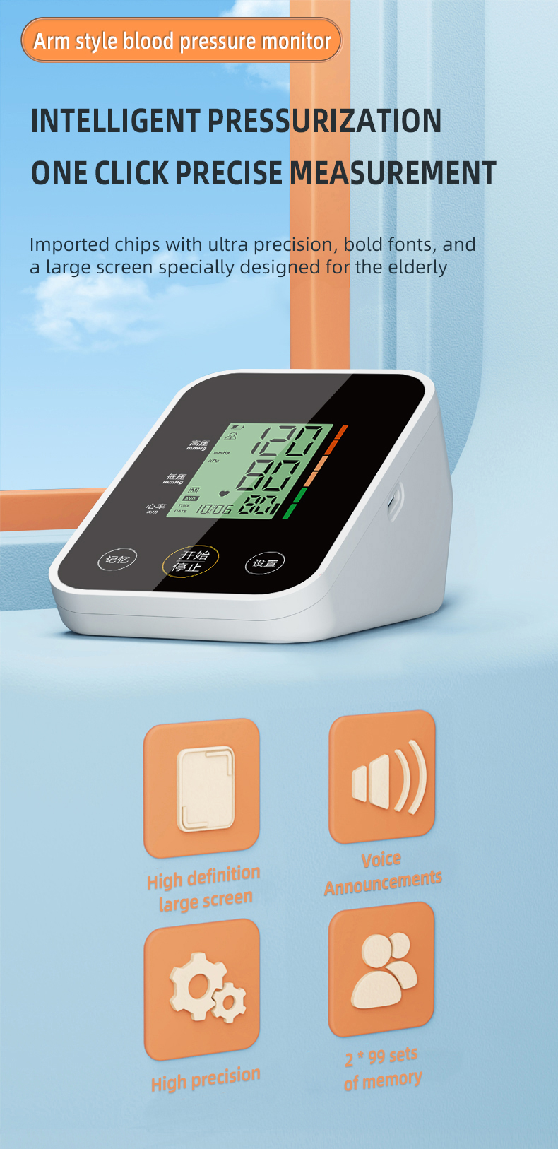 Blood Pressure Monitor Function Pictures