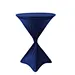 Party High quality Spandex Royal Blue Stretchable Bar Round Table Cover