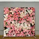 QF00837 High Quality Rectangle Fabric Custom Pattern Flower Backdrop for Wedding Banquet Party