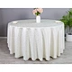 Ivory Discount Cheapest Support Samples Damask Wedding Decorations Table Cloth For Home