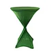 Wholesale Durable Fashion Green Color Spandex Elastic table cover for home hotel wedding party