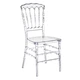 ZY40380 Elegant Chiavari Clear Acrylic Dining Chairs Party Decoration Wedding
