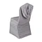 Silver Spandex Chair Cover