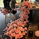 Table Runner Flowers for Wedding Parties Arrangement Decoration Flower Row