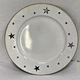 Elegant and Charming white Plastic Charger Plates with Premium Star Perforated Design