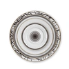 White Ceramic Charger Plates, 4pcs Decorative Wedding Tableware Set with Unique Design for Event & Catering