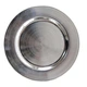High quality factory Silver Shiny Wedding Wholesale Plastic Charger Plates