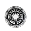 Wholesale Hot Sale New Design Porcelain Charger Ceramic Bone China Plate Sets for Events