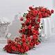 New Product customized artificial flower Decoration Wedding Flower Table Runner