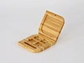 New Product Bamboo Empty DIY Eyeshadow Makeup Palette Case Box Eyeshadow Containers for Cosmetic Package and Containers