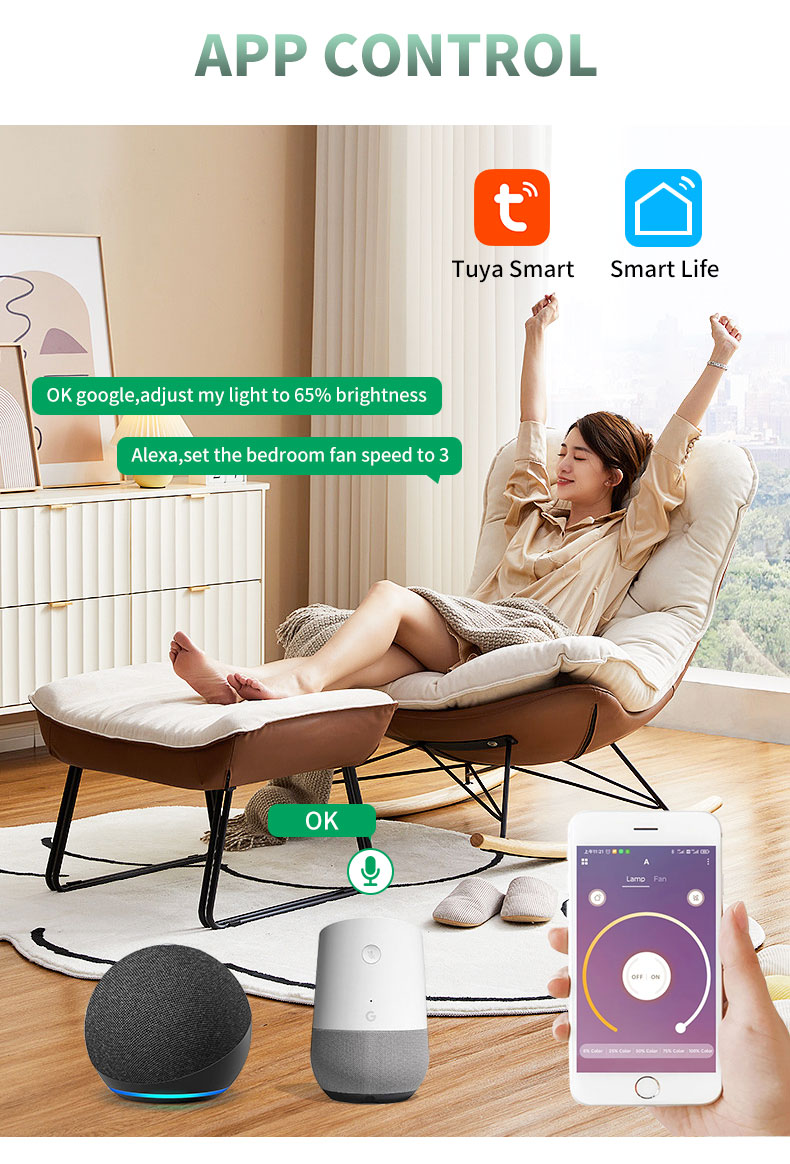 smart decorative ceiling fans