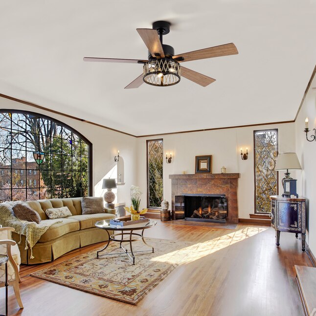 vintage ceiling fan with light
