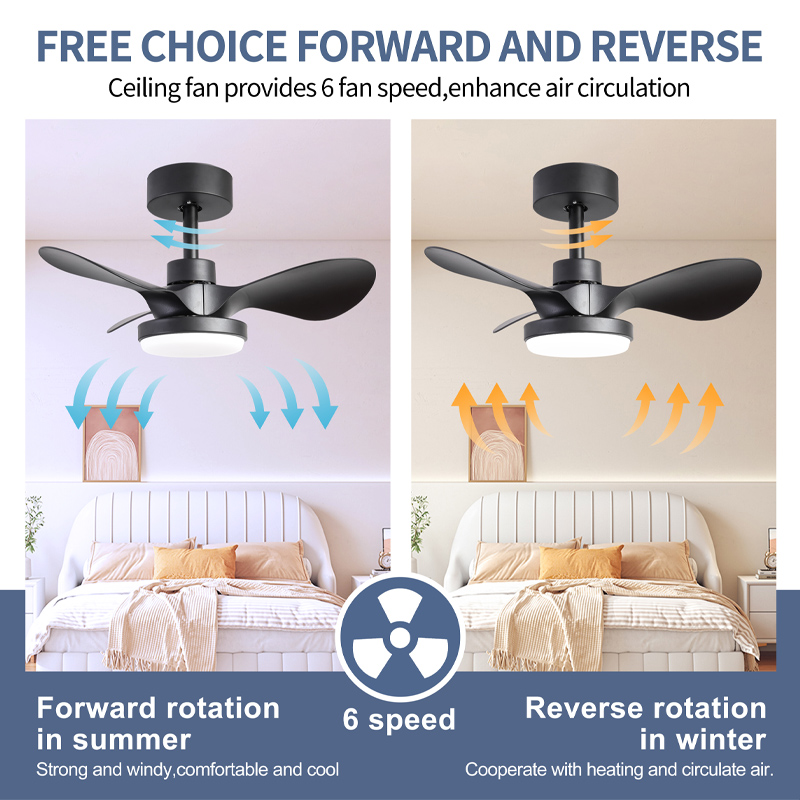 small flush mount ceiling fan
