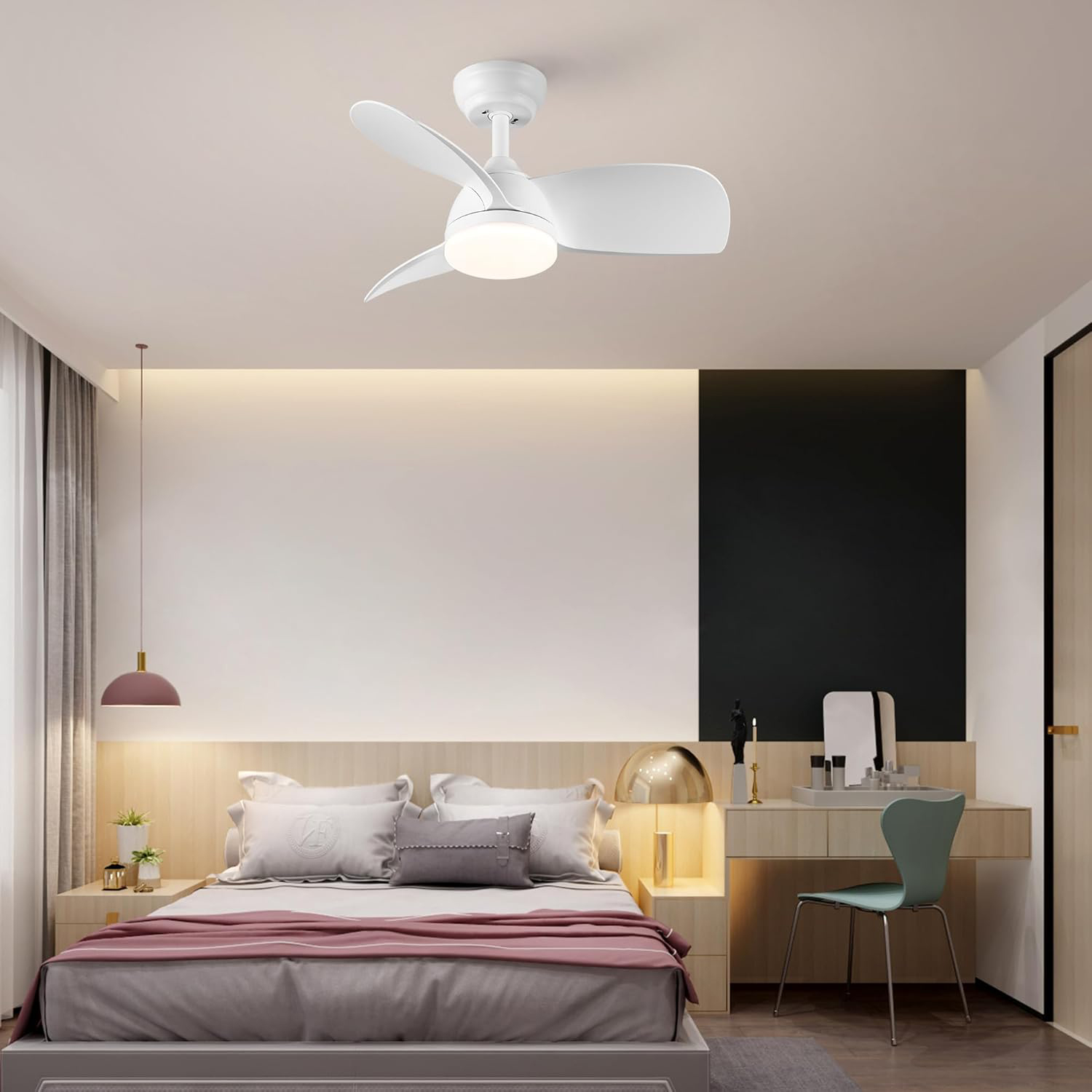 small outdoor ceiling fan