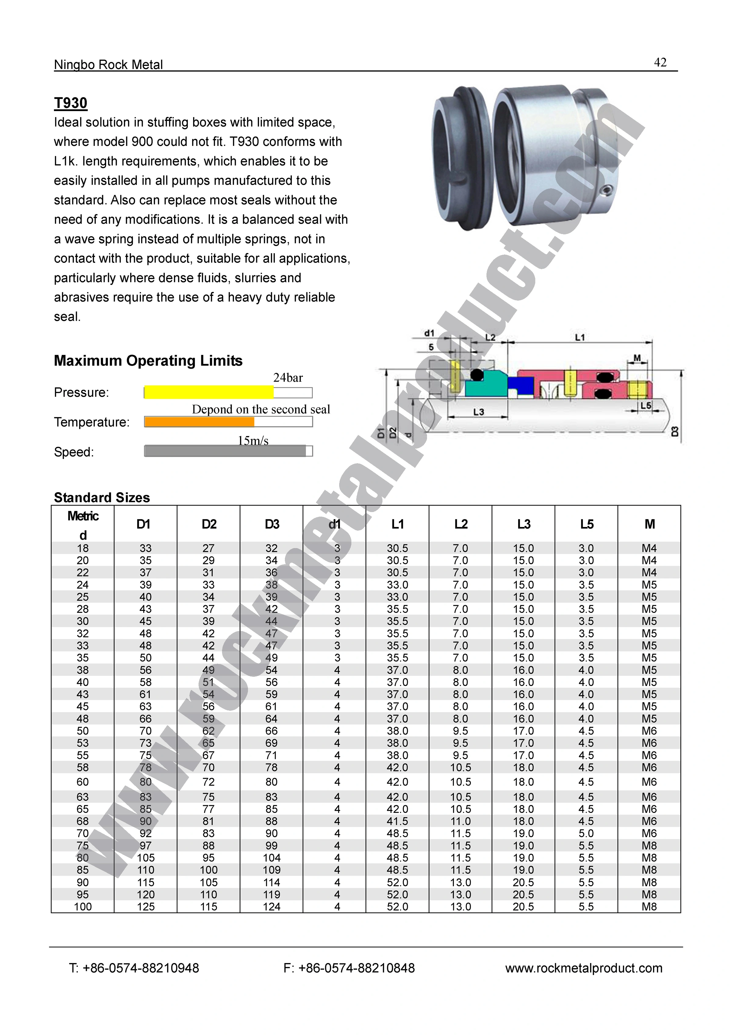eagleburgmann seals,T930 Mechanical Seal,mechanical pump shaft seals