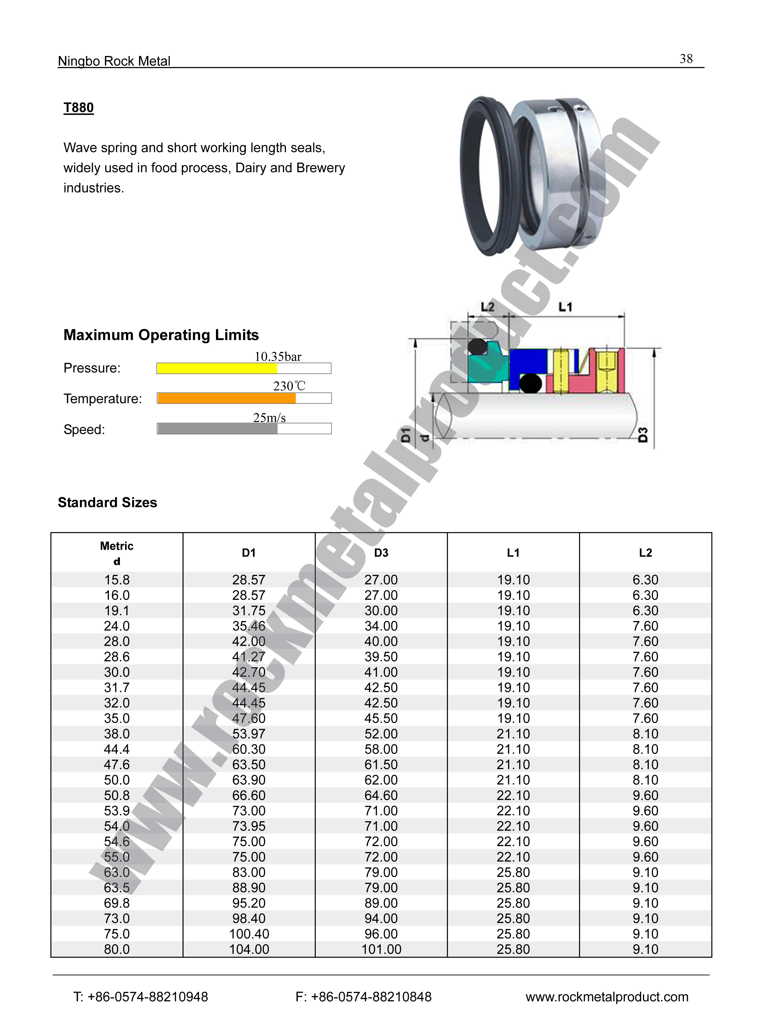 johncrane mechanical seal, pump seal