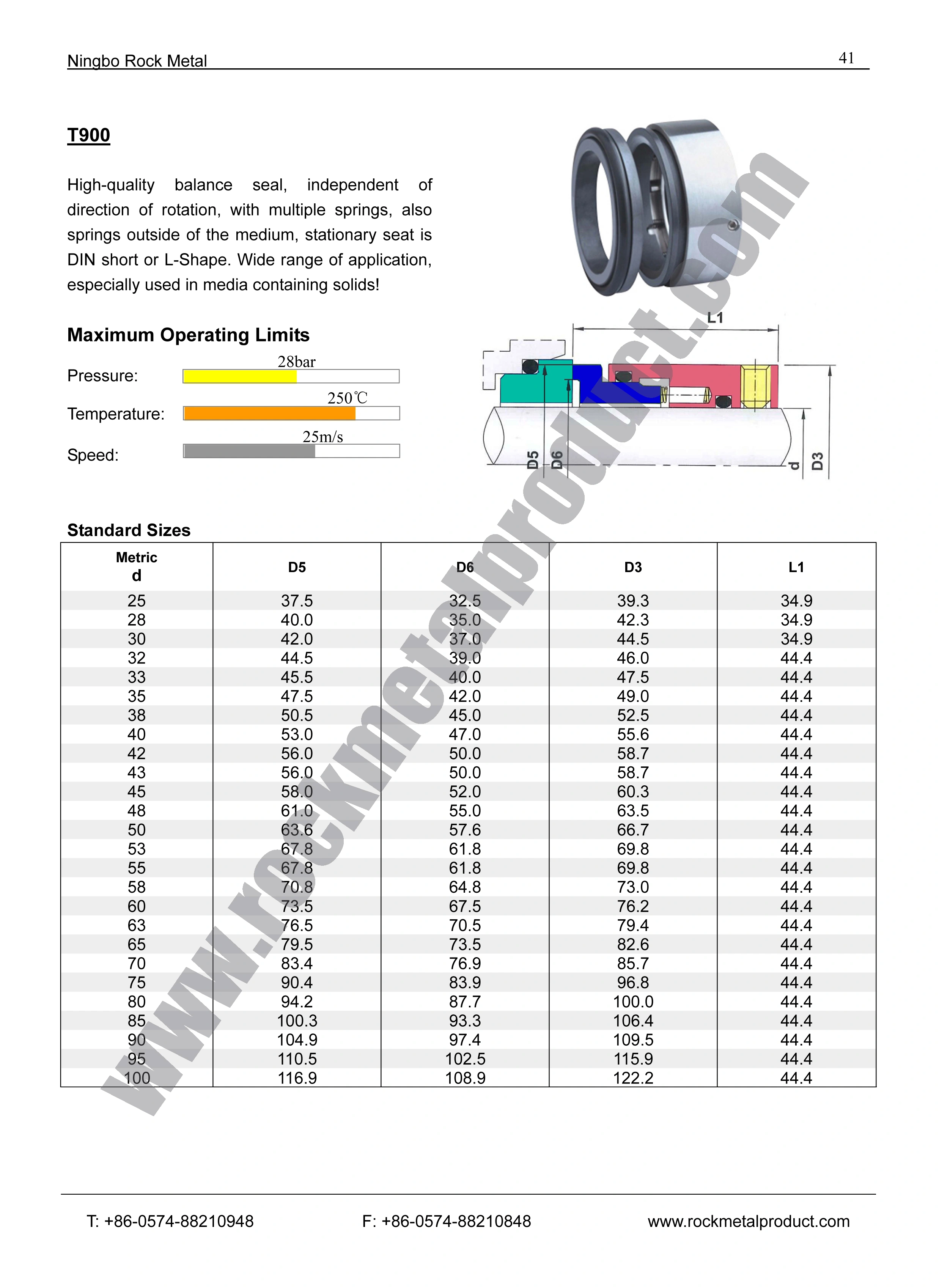 T900 Mechanical Seal,pump seals suppliers,mechanical seal company