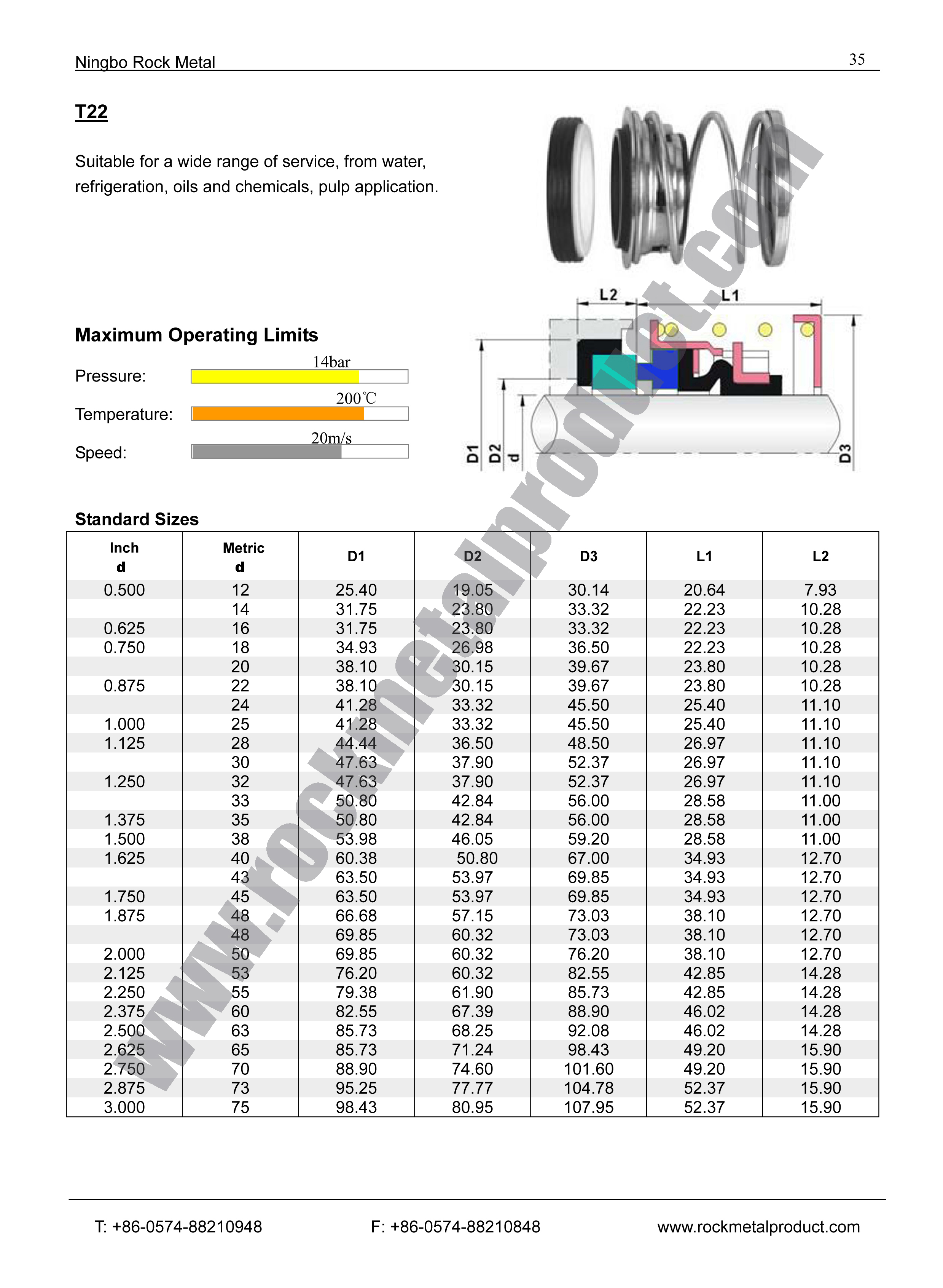 johncrane seal, mechanical seal
