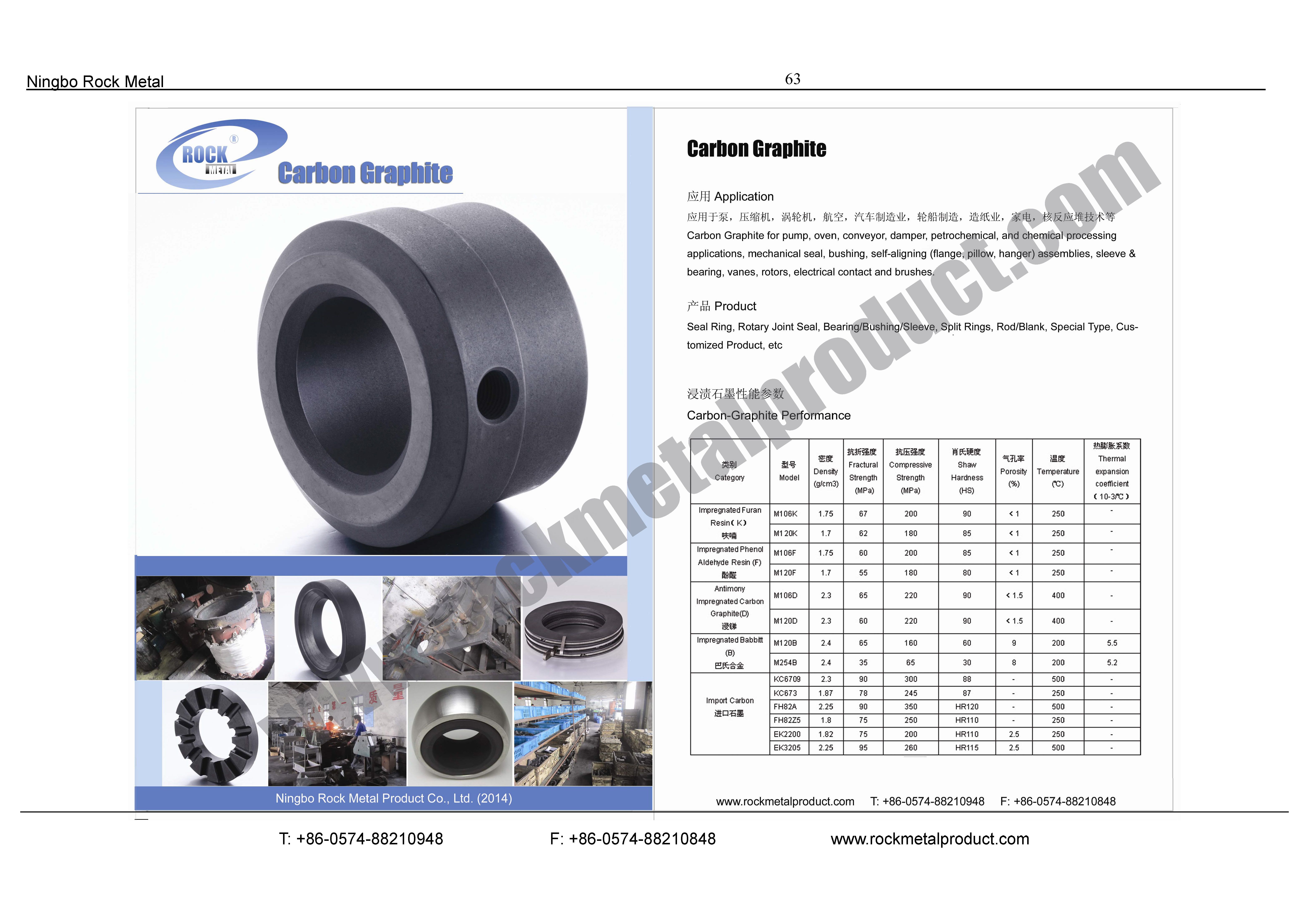 Graphite bearing