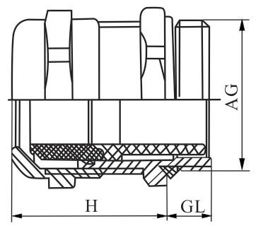 Metal PG Cable Glands