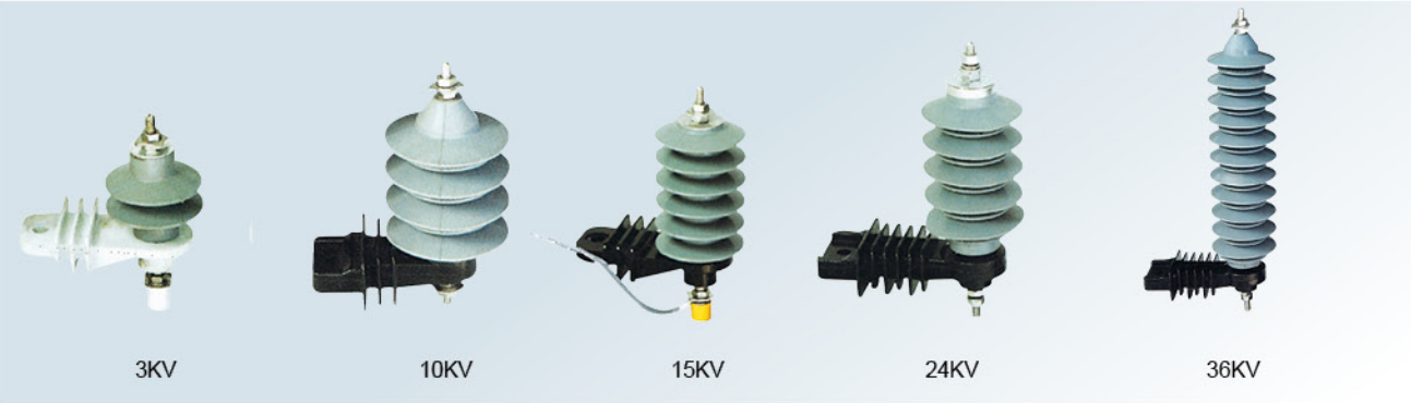 YH5W and YH10W Lightning Arresters voltage series product comparison