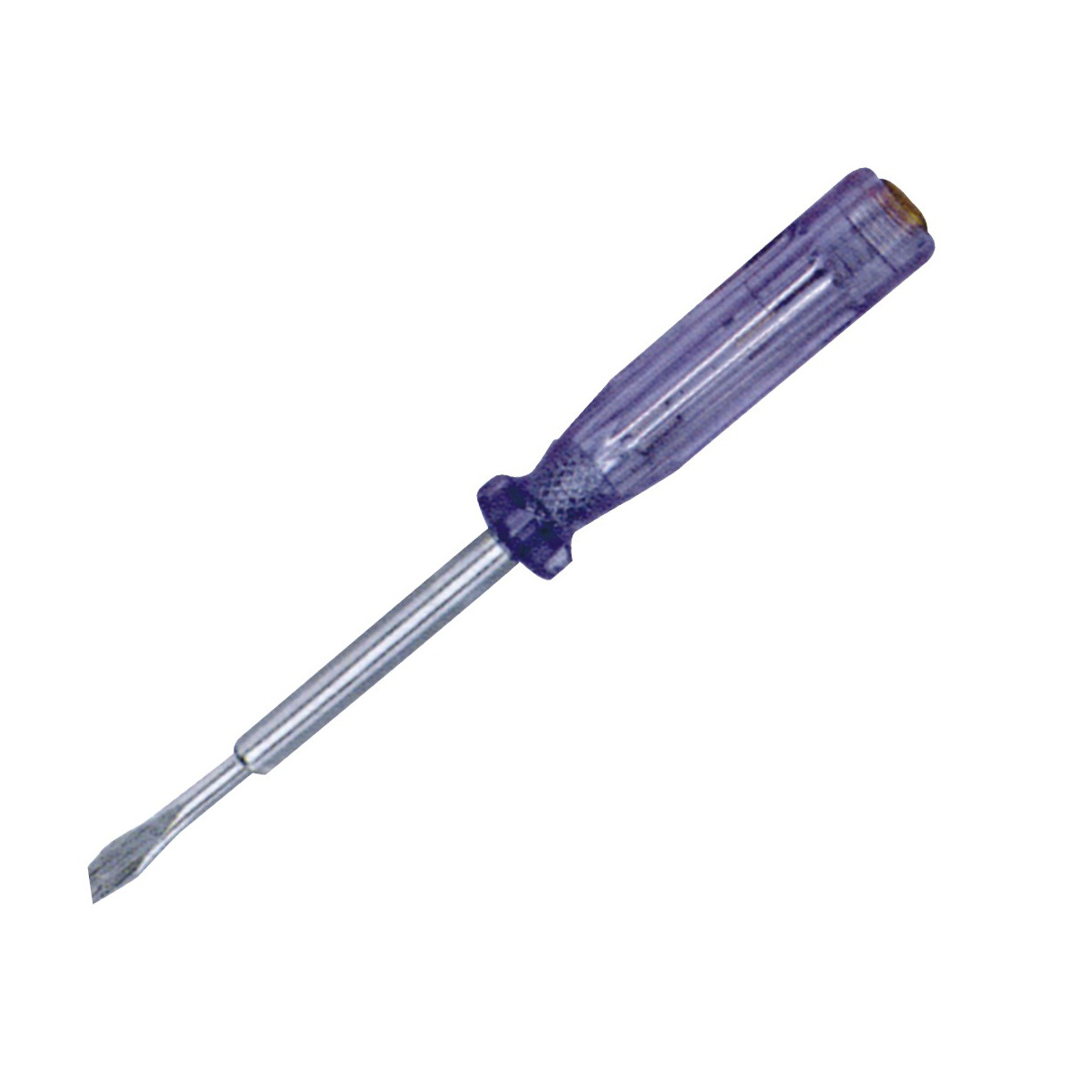 Transparent handle voltage tester