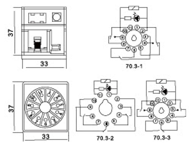 Mini Electromagnetic Relay