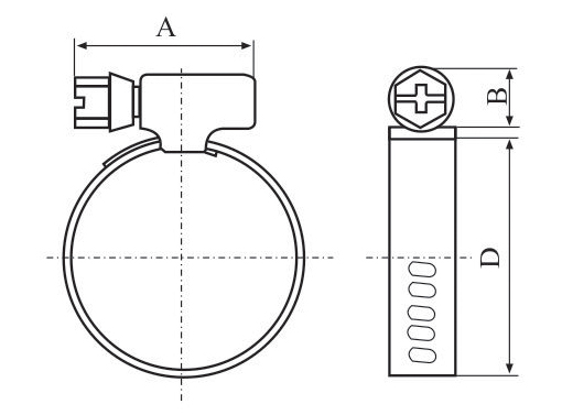 Hose clmap
