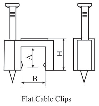 China Flat cable clips supplier -Cango
