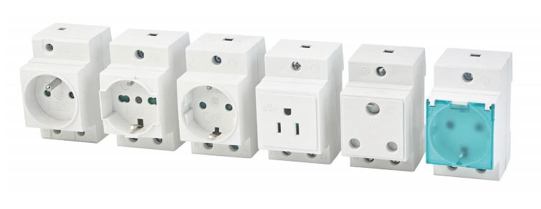 AC30 Din Rail Socket