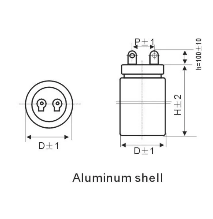 KGB60 original capacitor shell dimension drawing 2 KGB60 original capacitor shell dimension drawing 2