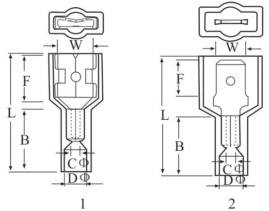 China male and female full insulated quick disconnectors supplier- Cango