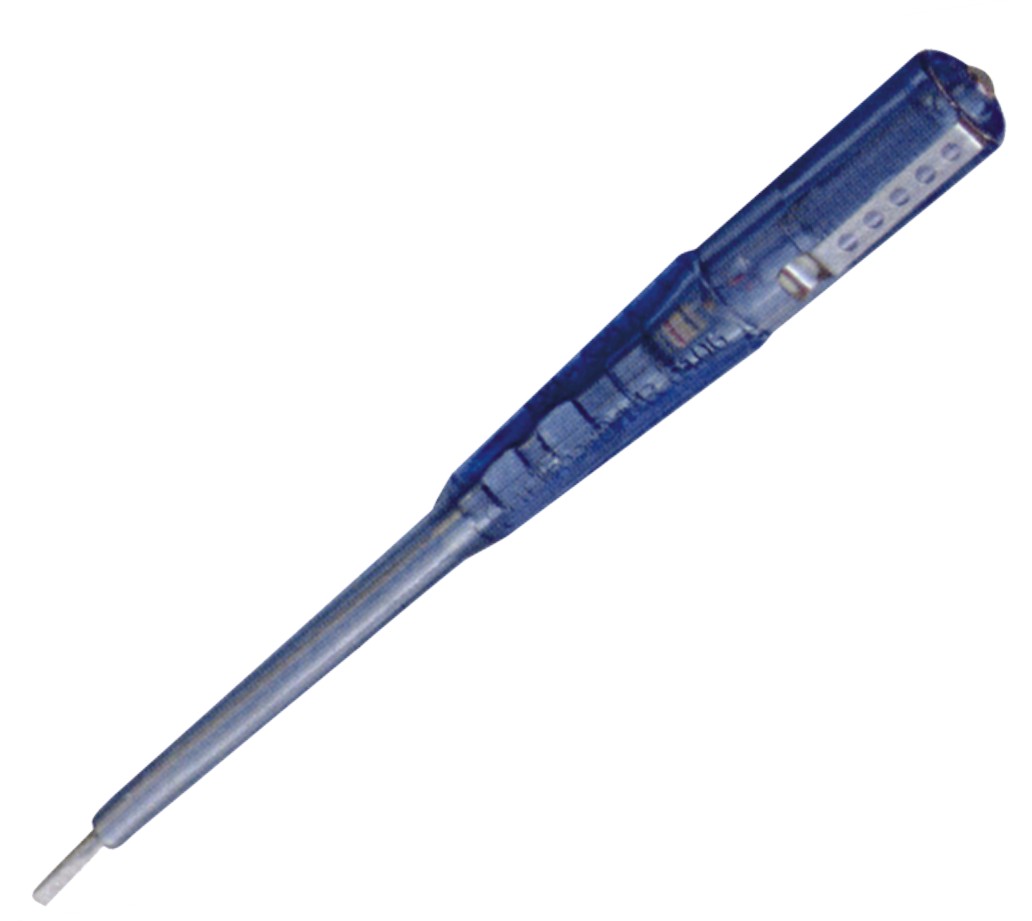 Durable plastic handle voltage tester
